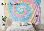 Pastel Tie-Dye Backgrounds, Set of 9