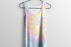 Rainbow Tie-Dye Backgrounds, Set of 8