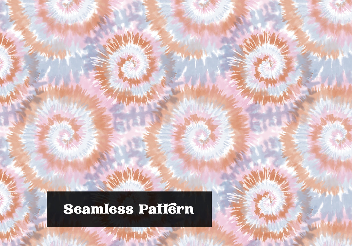Retro Vibes Tie-Dye Backgrounds