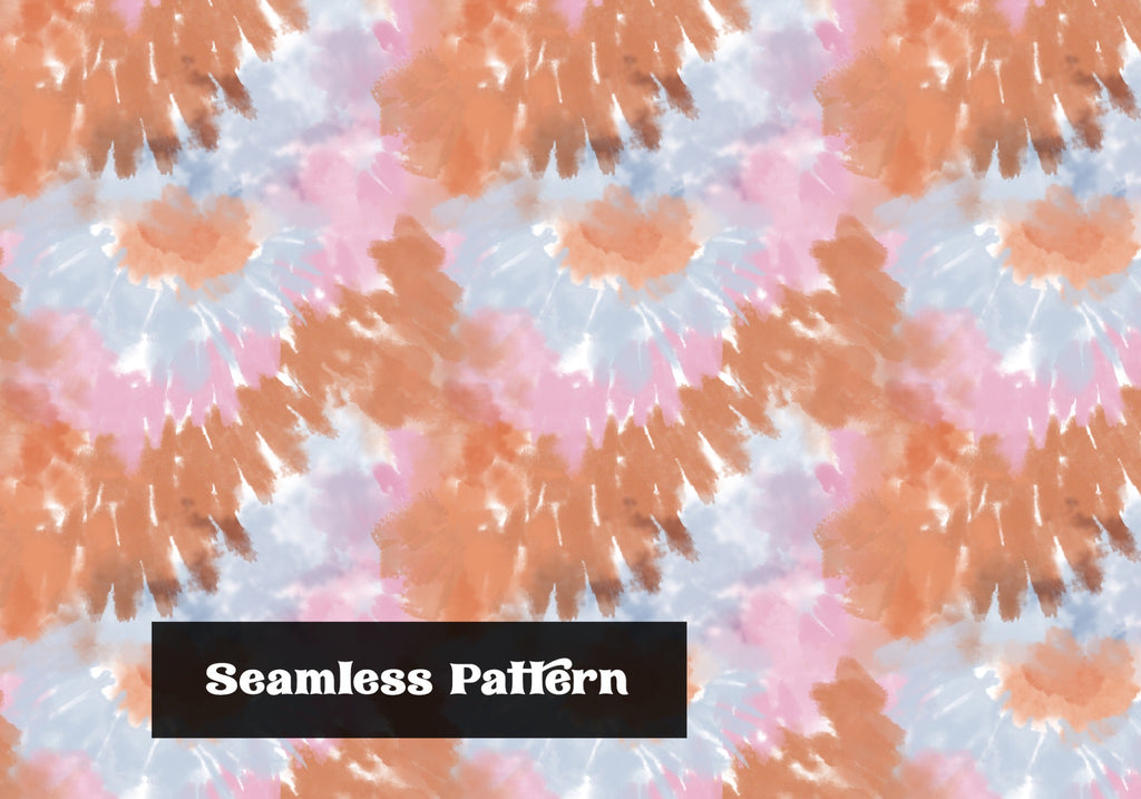 Retro Vibes Tie-Dye Backgrounds