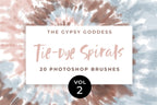 Tie-Dye Spirals Photoshop Brushes Vol. 2 (.abr)