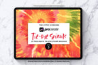 Procreate Tie-Dye Spirals Brush Set Vol. 3 (.brushset)