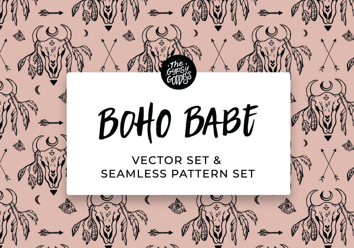 The Boho Bundle — 6 Design Products in One