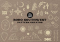 Boho Southwest Seamless Patterns & Vector Set