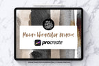 Procreate Modern Watercolor Brushes, Set of 16 (.brushset)
