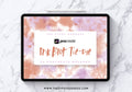 Procreate Ink Blot Tie-Dye Brushes Vol. 2, Set of 24 (.brushset)