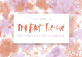 Tie-Dye Ink Blot Photoshop Brushes Vol. 2, Set of 24 (.abr)