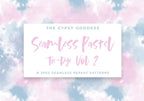 Seamless Pastel Tie-Dye Vol. 2, Set of 8