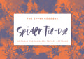 Spider Tie-Dye Seamless Pattern, Set of 20 Colorways