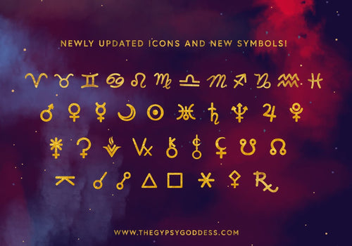 Astrology Vector Set & Birth Chart — Full Product