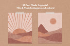 Boho Landscape Art Creator (Photoshop)