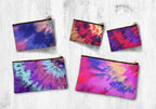 Digital Tie-Dye Spiral Backgrounds, Vol. 2, Set of 8