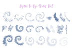 Procreate Tie-Dye Spirals Brush Set Vol. 3 (.brushset)