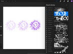 Procreate Tie-Dye Spirals Brush Set Vol. 1 (.brushset)