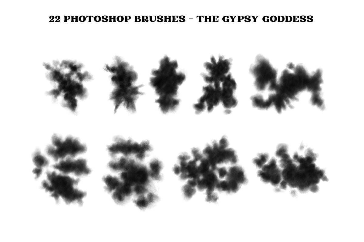 Subtle Tie-Dye Photoshop Stamp Brushes (.abr)
