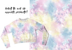 Seamless Pastel Tie-Dye Vol. 2, Set of 8