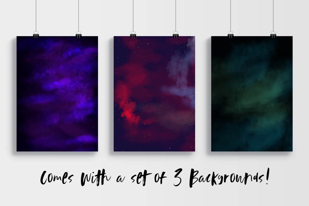 Astrology Birth Chart, Icon Set & Printables — Procreate Version