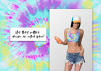 Neon Tie-Dye Backgrounds, Vol. 4, Set of 10