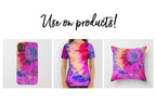 Digital Tie-Dye Spiral Backgrounds, Vol. 2, Set of 8