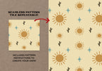 Boho Southwest Seamless Patterns & Vector Set