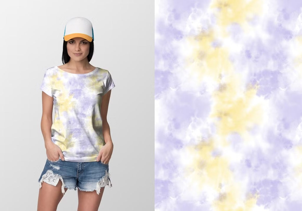Seamless Pastel Tie-Dye Vol. 2, Set of 8