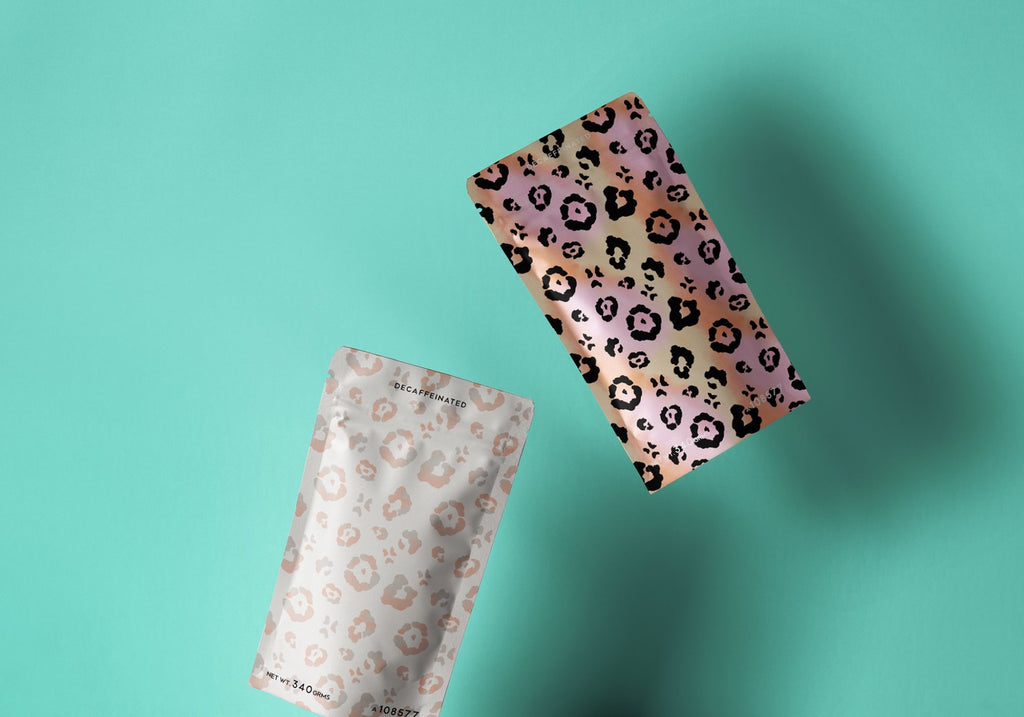 Seamless Rainbow Leopard Pattern, Tie-Dye Animal Print