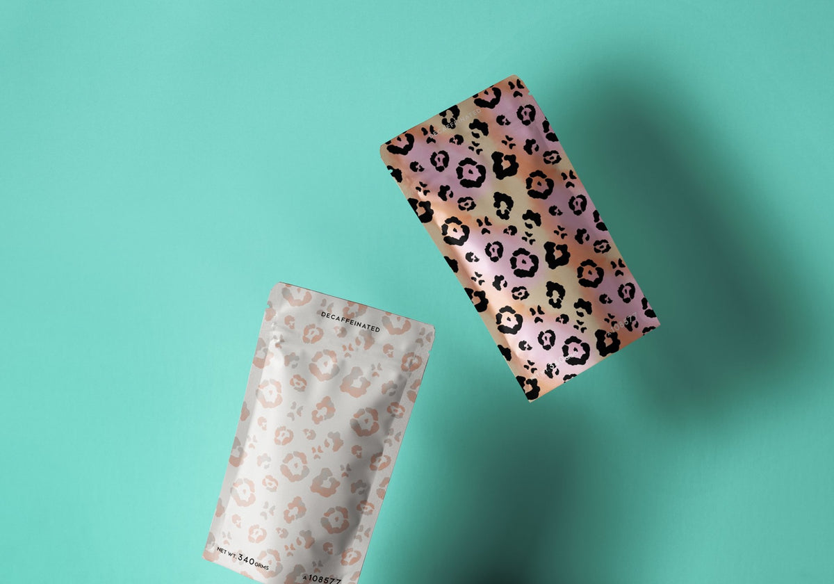 Seamless Rainbow Leopard Pattern, Tie-Dye Animal Print