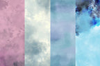 Summer Waves Backgrounds, Set of 8