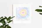 Rainbow Tie-Dye Backgrounds, Set of 8