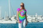 Neon Tie-Dye Backgrounds, Vol. 4, Set of 10