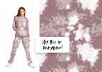 Dusty Floral Tie-Dye Seamless Patterns, Set of 3