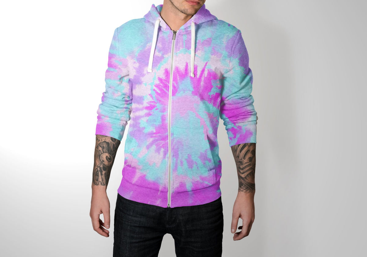 Digital Tie-Dye Spiral Backgrounds, Vol. 3, Set of 8