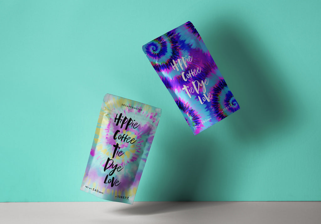 Neon Tie-Dye Backgrounds, Vol. 4, Set of 10