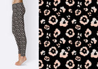 Seamless Rainbow Leopard Pattern, Tie-Dye Animal Print