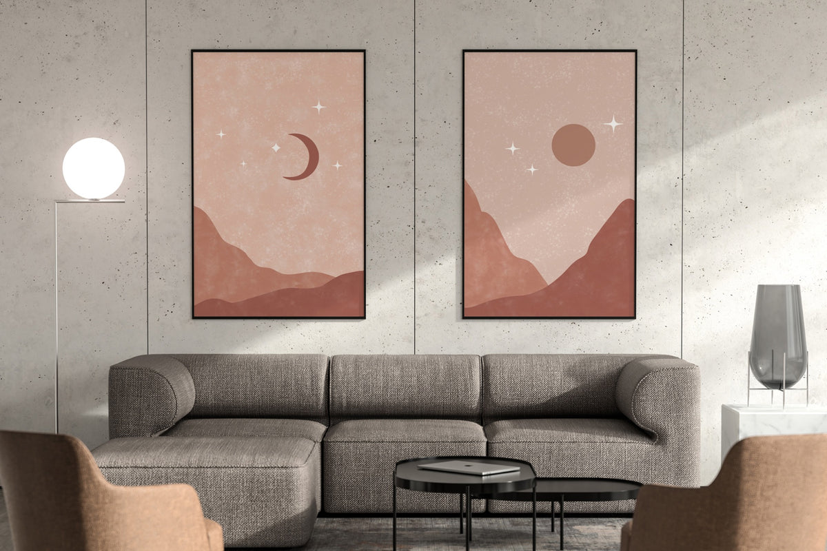 Boho Landscape Art Creator (Photoshop)