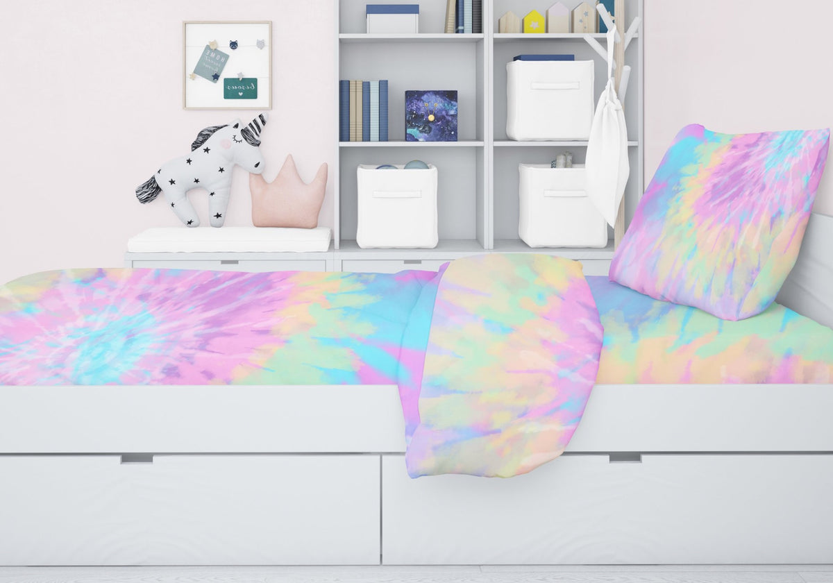 Digital Tie-Dye Spiral Backgrounds, Vol. 2, Set of 8