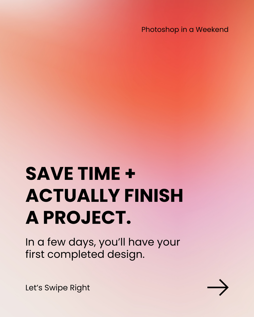Photoshop in a Weekend