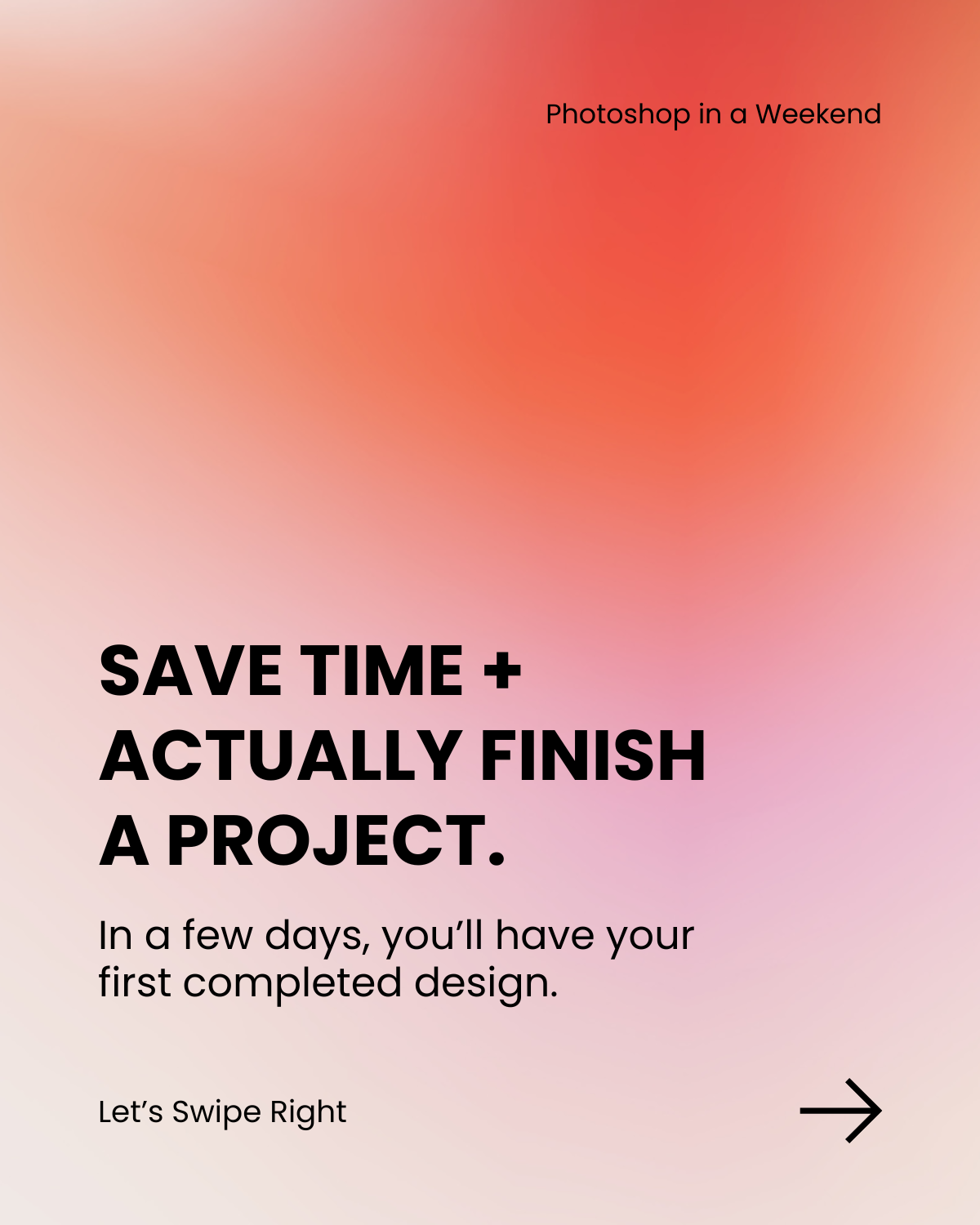 Photoshop in a Weekend