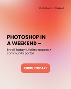 Photoshop in a Weekend