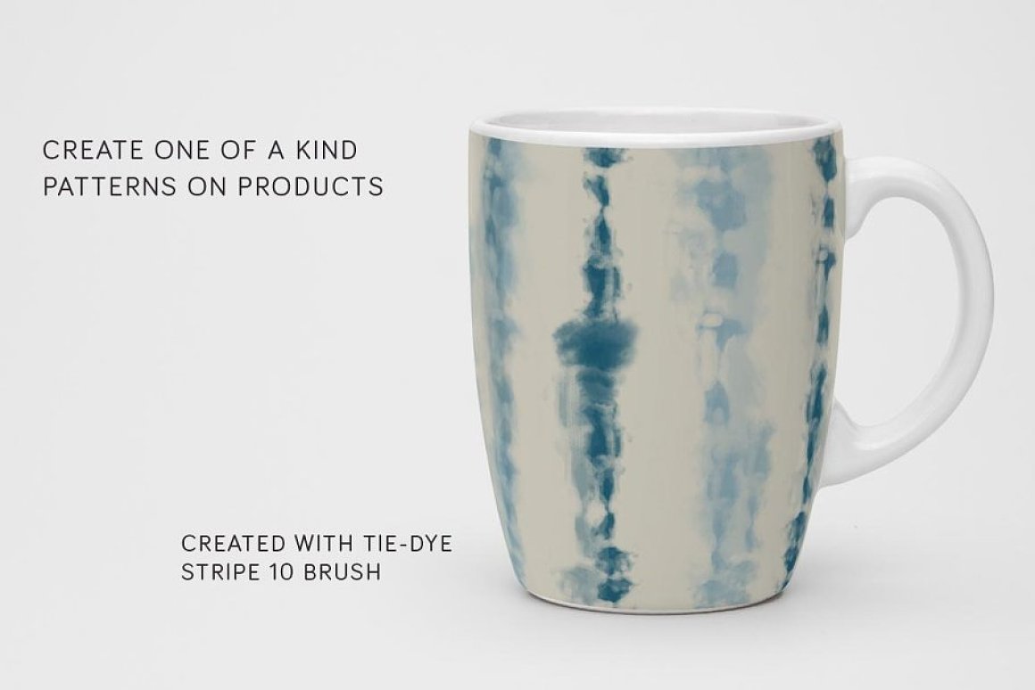 Digital Tie-Dye Photoshop Brushes Vol. 1