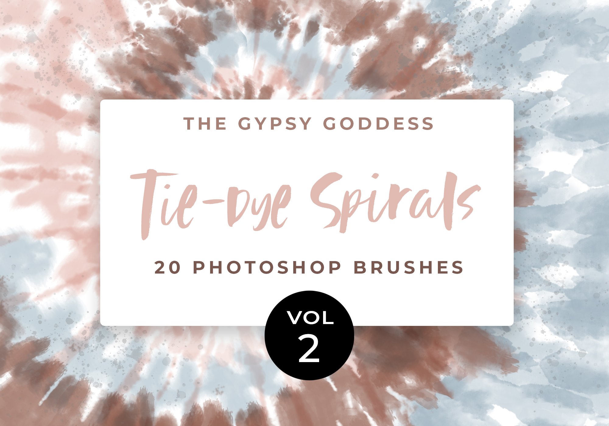 Digital Tie-Dye Brushes Vol 2 - The Gypsy Goddess