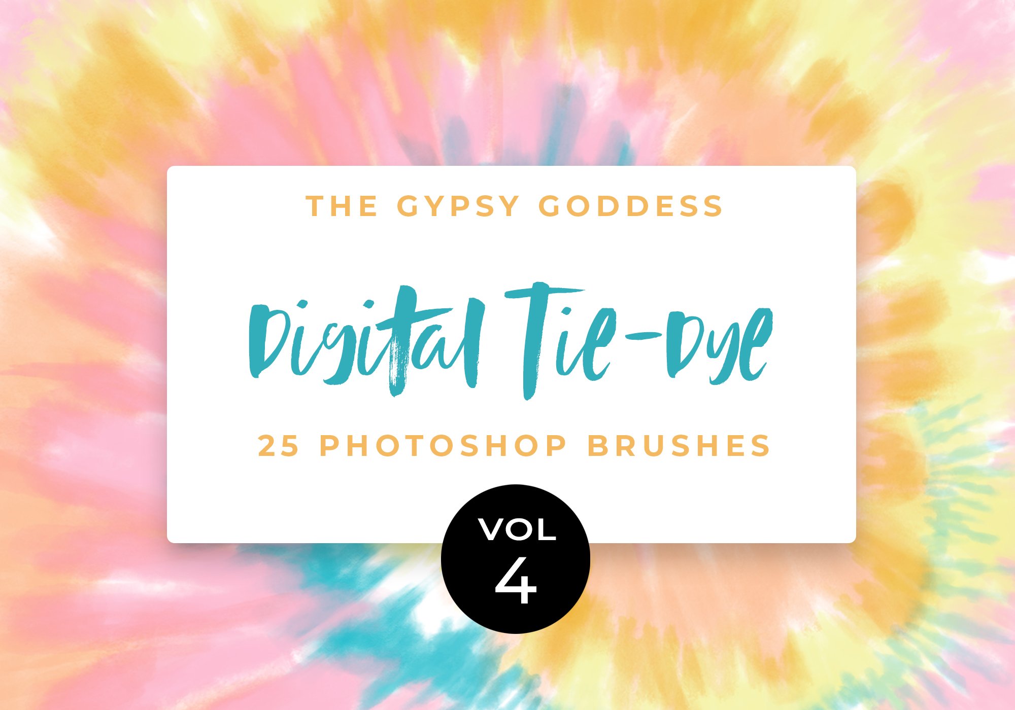 Digital Tie-Dye Brushes Vol 1 - The Gypsy Goddess